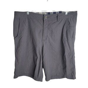 Lululemon Shorts Men's Gray Kahuna Flat Front Hybrid Chino 10” Inseam 38 Golf